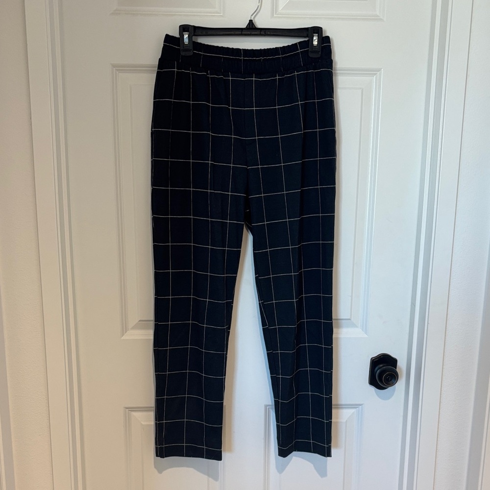 A New Day Black and White Patterned Pants